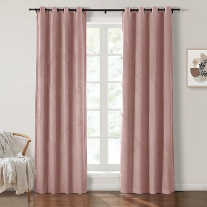 Birkin Velvet Curtain Grommet