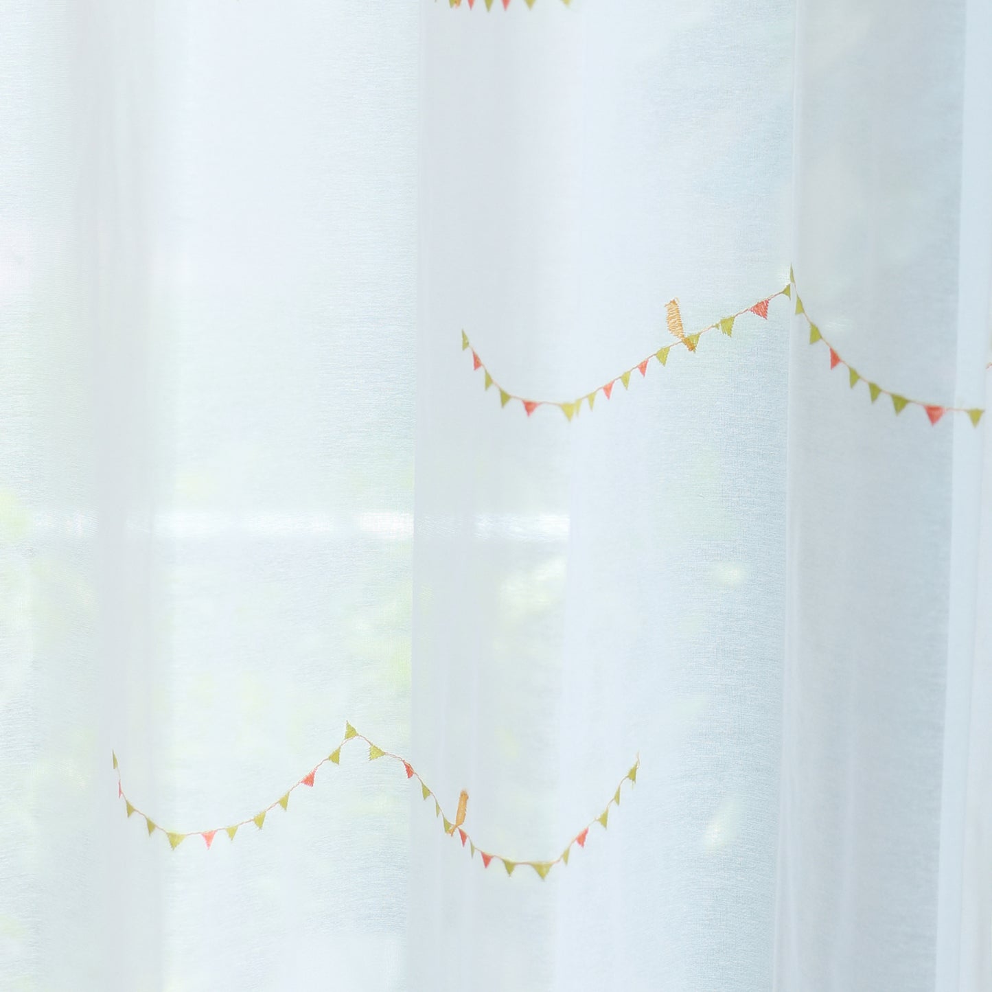 Japanese-designed embroidered lace curtains, privacy protection, heat insulation, sun protection, and UV resistance.33-42PI