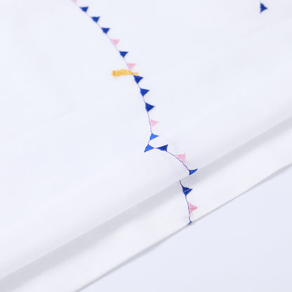 刺繍レースカーテン/Embroidered privacy gauze curtains, free door delivery【YX-0208】